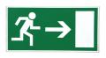 the image to "exit sign" in Polish