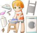 the image to "laundress" in Polish