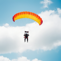 the image to "parachuting" in Polish