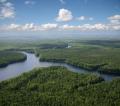 the image to "river basin" in Polish