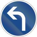 the image to "turn left" in Polish